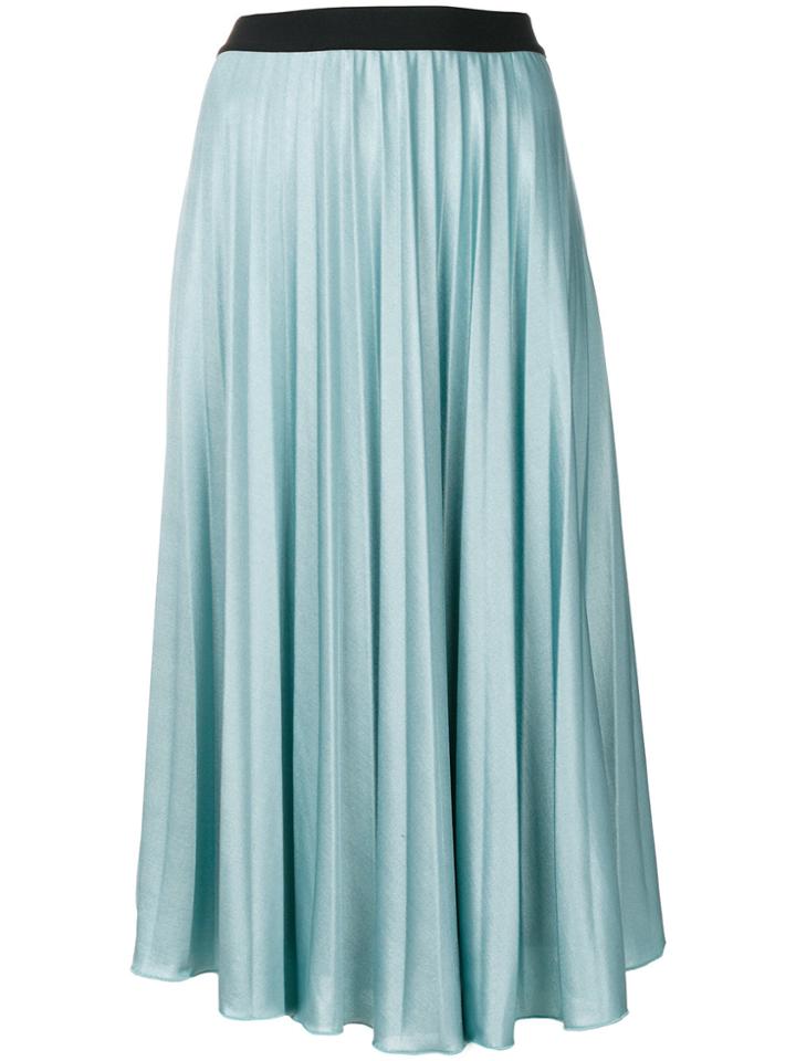 Essentiel Antwerp Pleated Skirt - Green