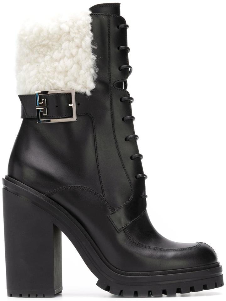 Givenchy Aviator Boots - Black