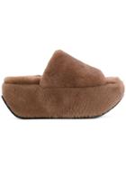 Peter Non Platform Sandals - Brown