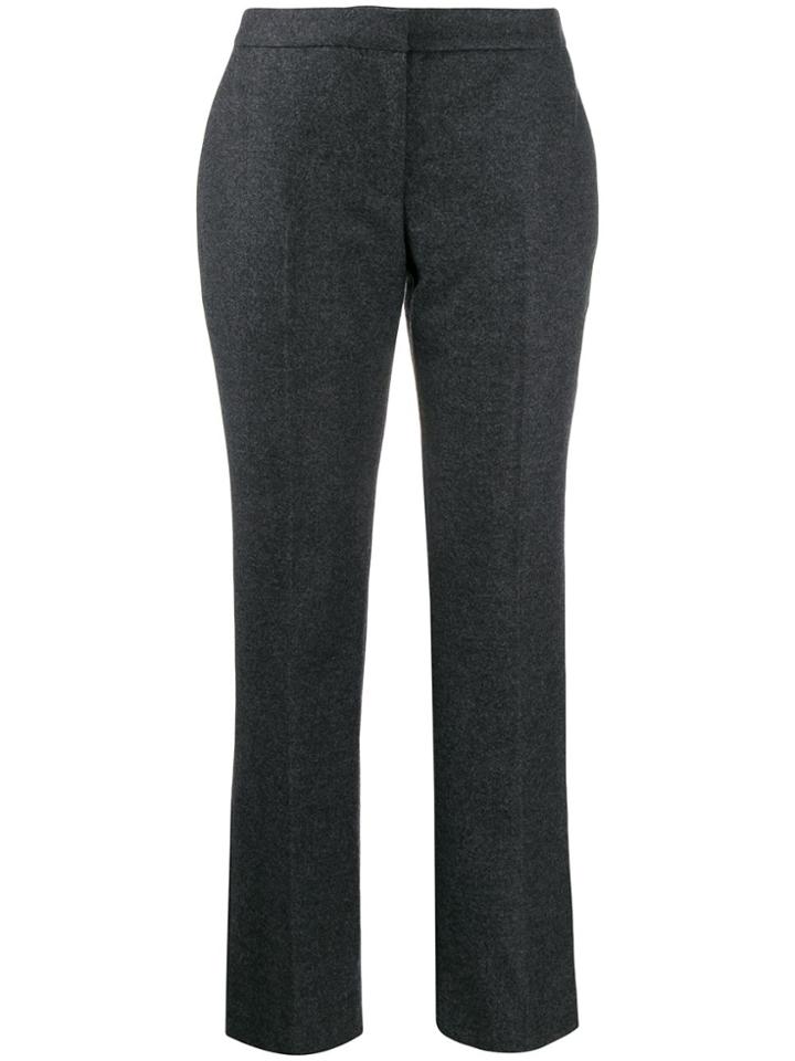 Alexander Mcqueen Straight Leg Trousers - Grey