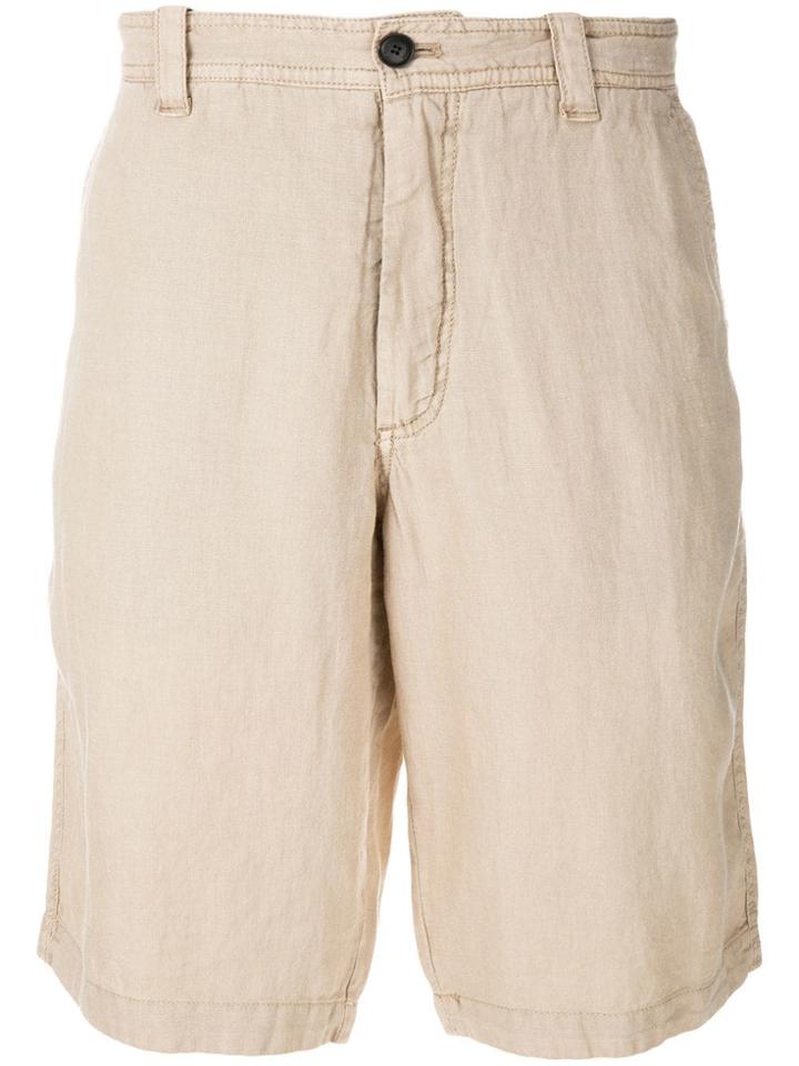 Emporio Armani Casual Shorts - Neutrals