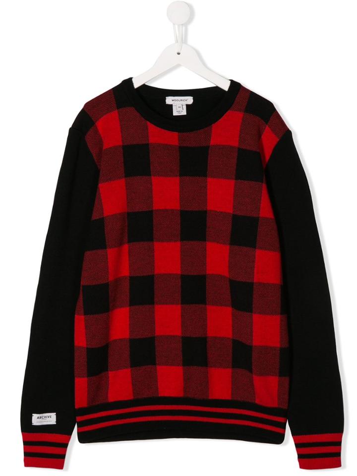 Woolrich Kids Woolrich Kids Wkmag1249tuf0407 5305 Wool - Red