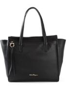 Salvatore Ferragamo Amy Tote, Women's, Black, Leather