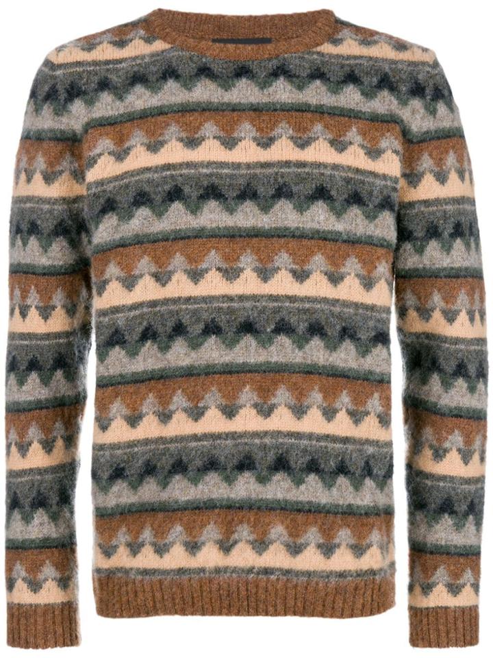 Howlin' Mind Landscapes Jumper - Grey