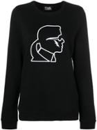 Karl Lagerfeld Karl Lightning Bolt Sweatshirt - Black