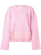 Ports 1961 Round Neck Sweater - Pink