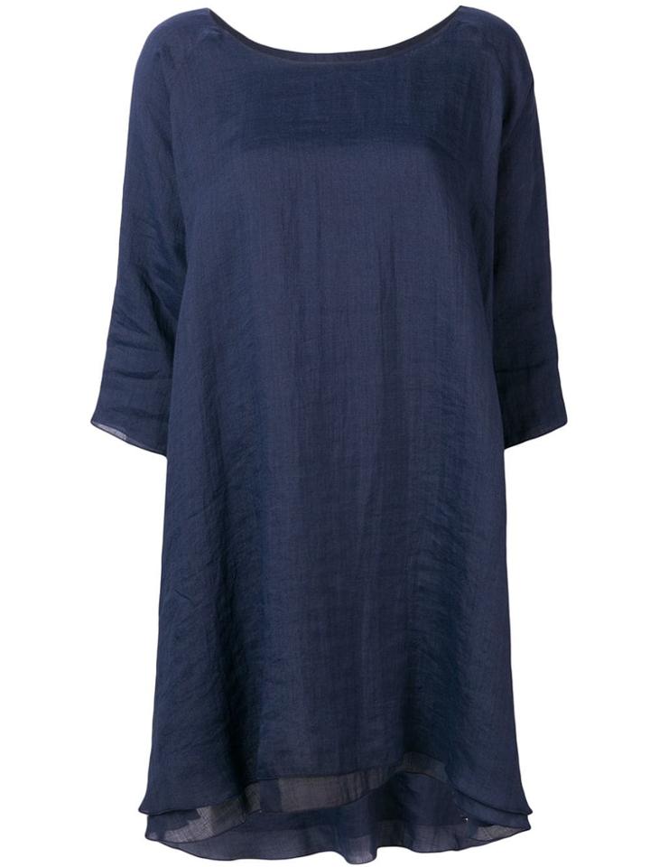 Apuntob Layered Dress - Blue