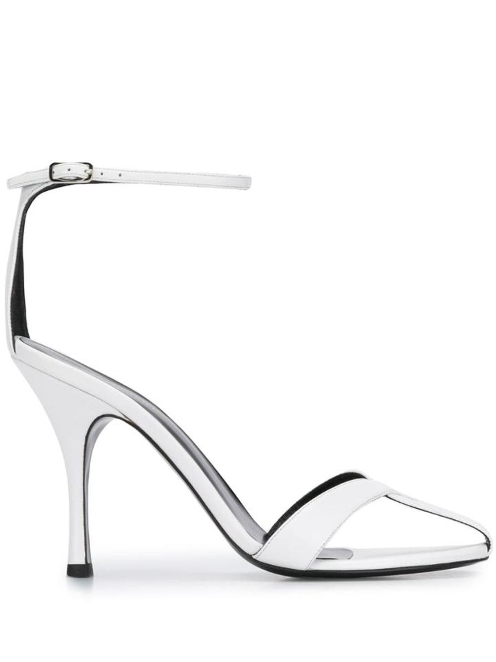 Sonia Rykiel Naked Effect Sandals - White