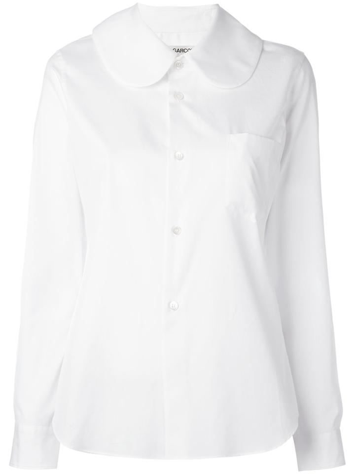 Comme Des Garçons Club Collar Shirt, Women's, Size: 38, White, Cotton