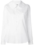 Comme Des Garçons Club Collar Shirt, Women's, Size: 38, White, Cotton
