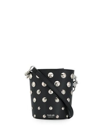 Salar Celia Moon Bag - Black