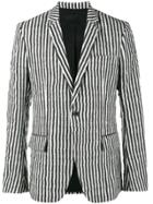 Haider Ackermann Campins Striped Blazer - Black