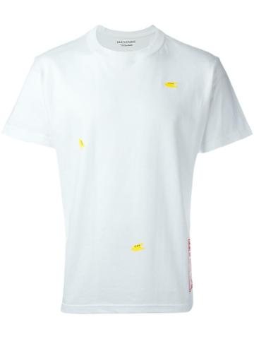 Darylstudio 'twiced Cleaned' T-shirt, Adult Unisex, Size: Small, White, Cotton