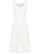 Gloria Coelho Mid Tulle Dress - White