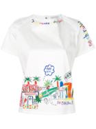 Mira Mikati Beach Rules T-shirt - White