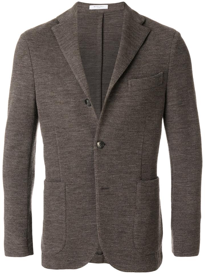 Boglioli Three Button Blazer - Brown