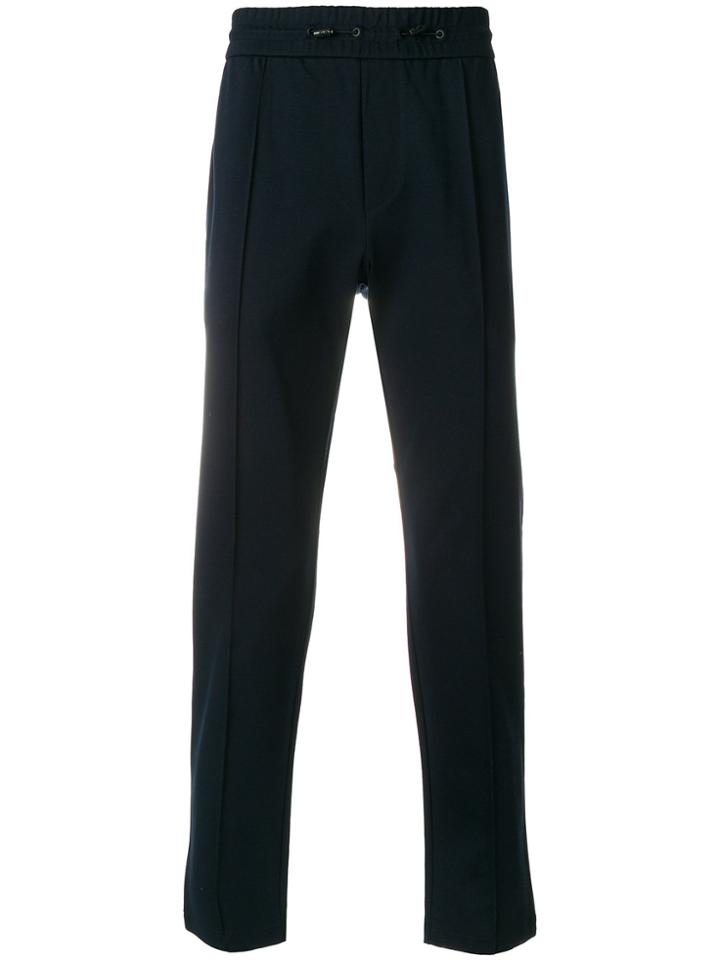 Emporio Armani Straight Leg Trousers - Blue