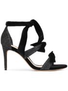Alexandre Birman Tie Front Heeled Sandals - Black