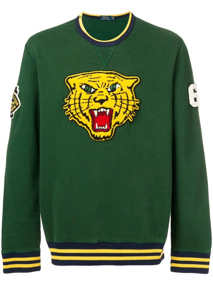 Polo Ralph Lauren Wild Cat Patch Sweatshirt - Green
