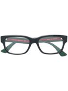Gucci Eyewear Square Frame Glasses - Green