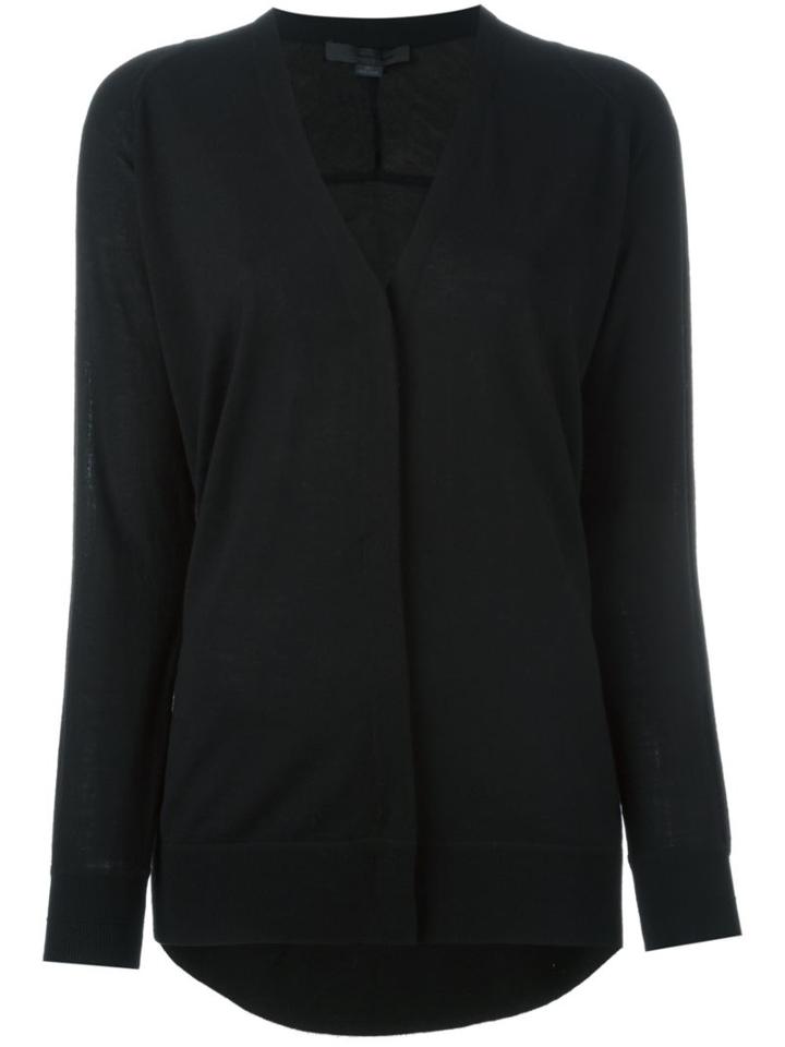 Alexander Wang V-neck Cardigan, Women's, Size: Xs, Black, Merino