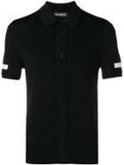 Neil Barrett Short Sleeve Polo Shirt - Black