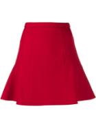Red Valentino Flared Short Skirt
