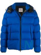 Moncler Wilms Padded Coat - Blue