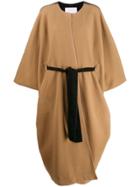 Noon By Noor Syracuse Oversized Cape Coat - Neutrals