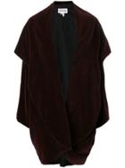 Romeo Gigli Vintage 1990's Draped Coat - Red