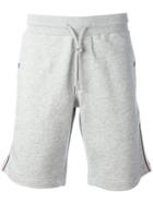 Moncler Signature Trim Shorts - Grey