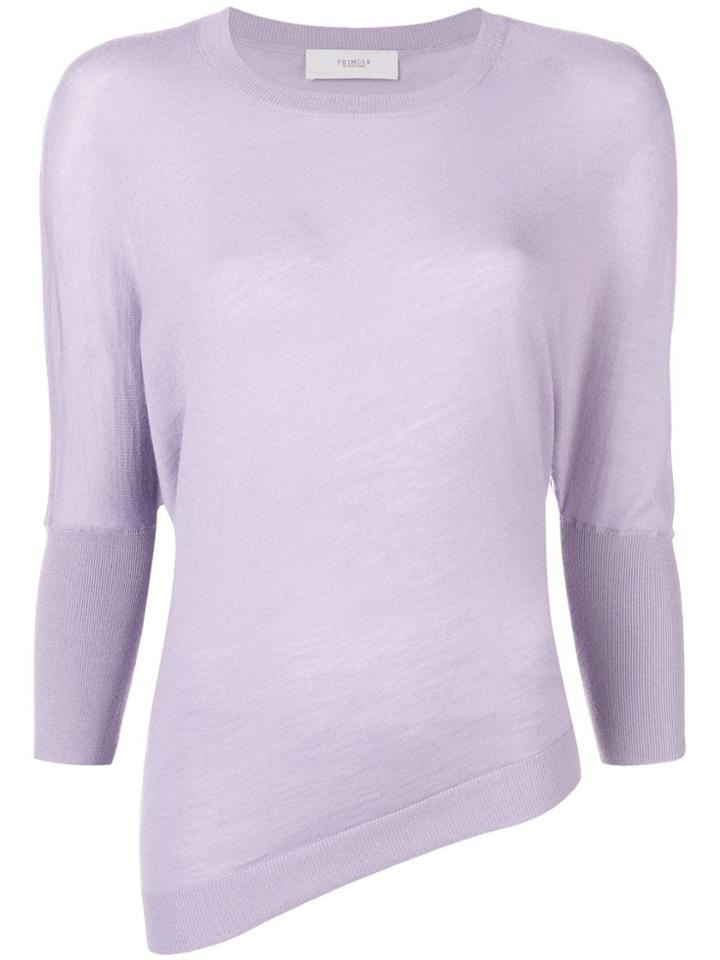 Pringle Of Scotland Off Gauge Cashmere Dress - Pink & Purple