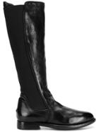 Silvano Sassetti Knee-length Fitted Boots - Black
