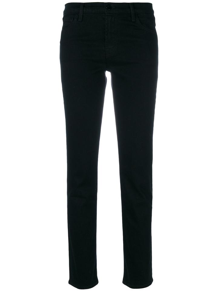 J Brand - Slim Cropped Jeans - Women - Cotton/polyurethane - 30, Black, Cotton/polyurethane
