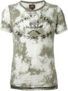 Vivienne Westwood Anglomania Too Fast To Live Print T-shirt, Men's, Size: M, Green, Cotton/polyester
