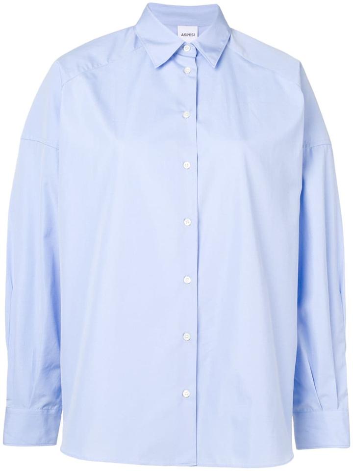 Aspesi Loose-fit Shirt - Blue