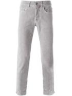 Eleventy Slim-fit Jeans, Men's, Size: 32, Grey, Cotton/spandex/elastane