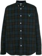 Kenzo Plaid Long-sleeve Shirt - Blue