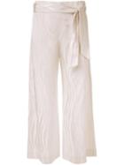 Ginger & Smart 'clearwater' Trousers, Women's, Size: 14, Nude/neutrals, Acetate/viscose
