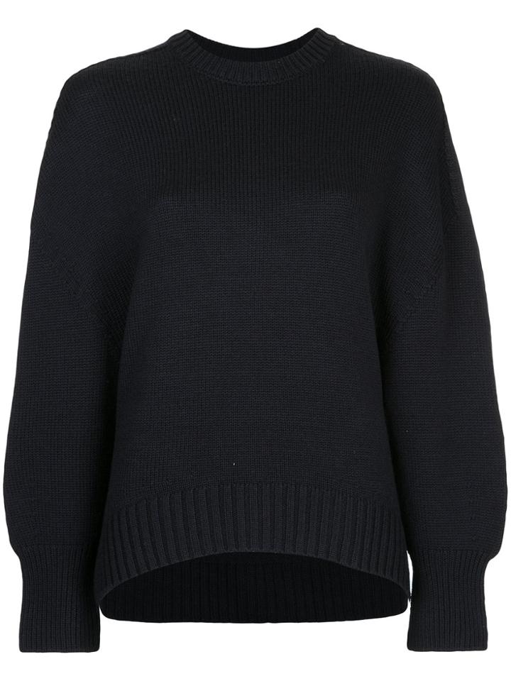 Astraet Crew Neck Jumper - Black