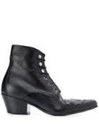 Saint Laurent Susan Ankle Boots - Black