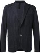 Harris Wharf London Pinstripe Blazer, Men's, Size: 52, Blue, Cotton/virgin Wool