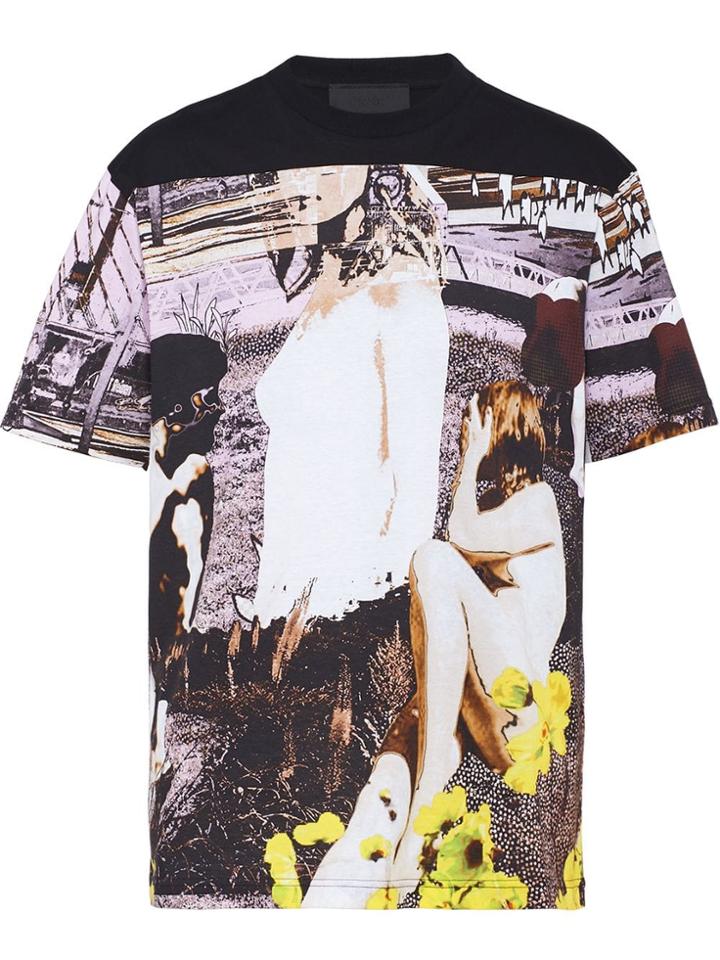 Prada City Print T-shirt - Pink