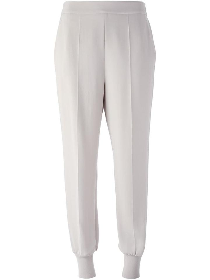 Stella Mccartney 'julia' Trousers, Women's, Size: 38, Nude/neutrals, Acetate/rayon/spandex/elastane/cotton