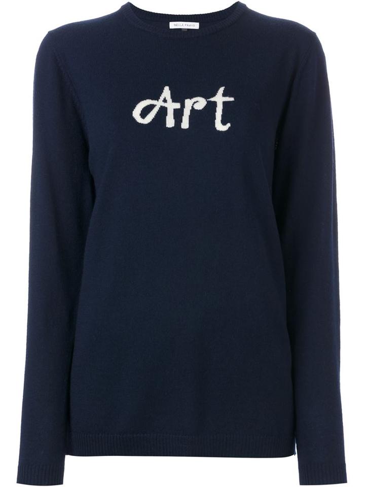 Bella Freud 'art' Intarsia Jumper