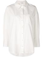 Anine Bing Mika Oversized Shirt - White