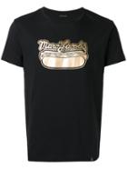Marc Jacobs Logo Hot Dog T-shirt, Men's, Size: Small, Black, Cotton