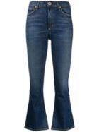 Citizens Of Humanity High Rise Cropped Jeans - Blue