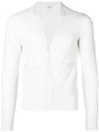 Thom Browne Drop Stitch Cardigan - White