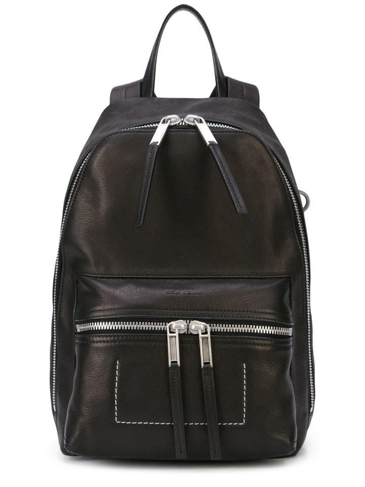 Rick Owens Stitch Detail Backpack - Black